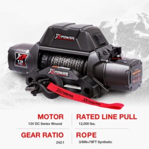 MALACATE 12.000 libras X-POWER c/Sintetico
