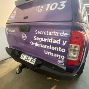Paragolpes trasero Rhino4x4 Nissan Frontier 2016 al 21
