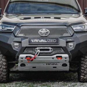 Bumper Delantero Rival 4x4 Toyota Hilux 2021 al 2026 ( Trocha angosta)