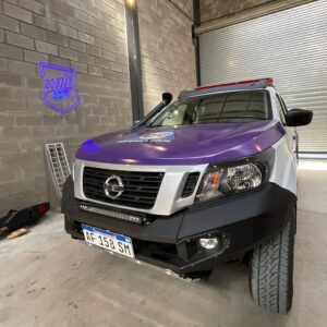 Bumper Delantero Rhino4x4 Nissan Frontier 2016 al 2022